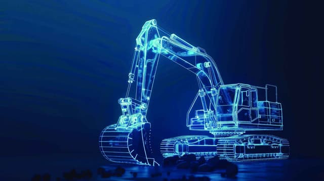 Electric Excavator Equipment Showcase