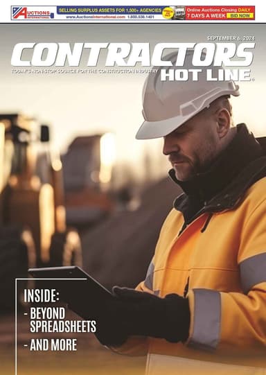 Contractors Hot Line - September 6, 2024