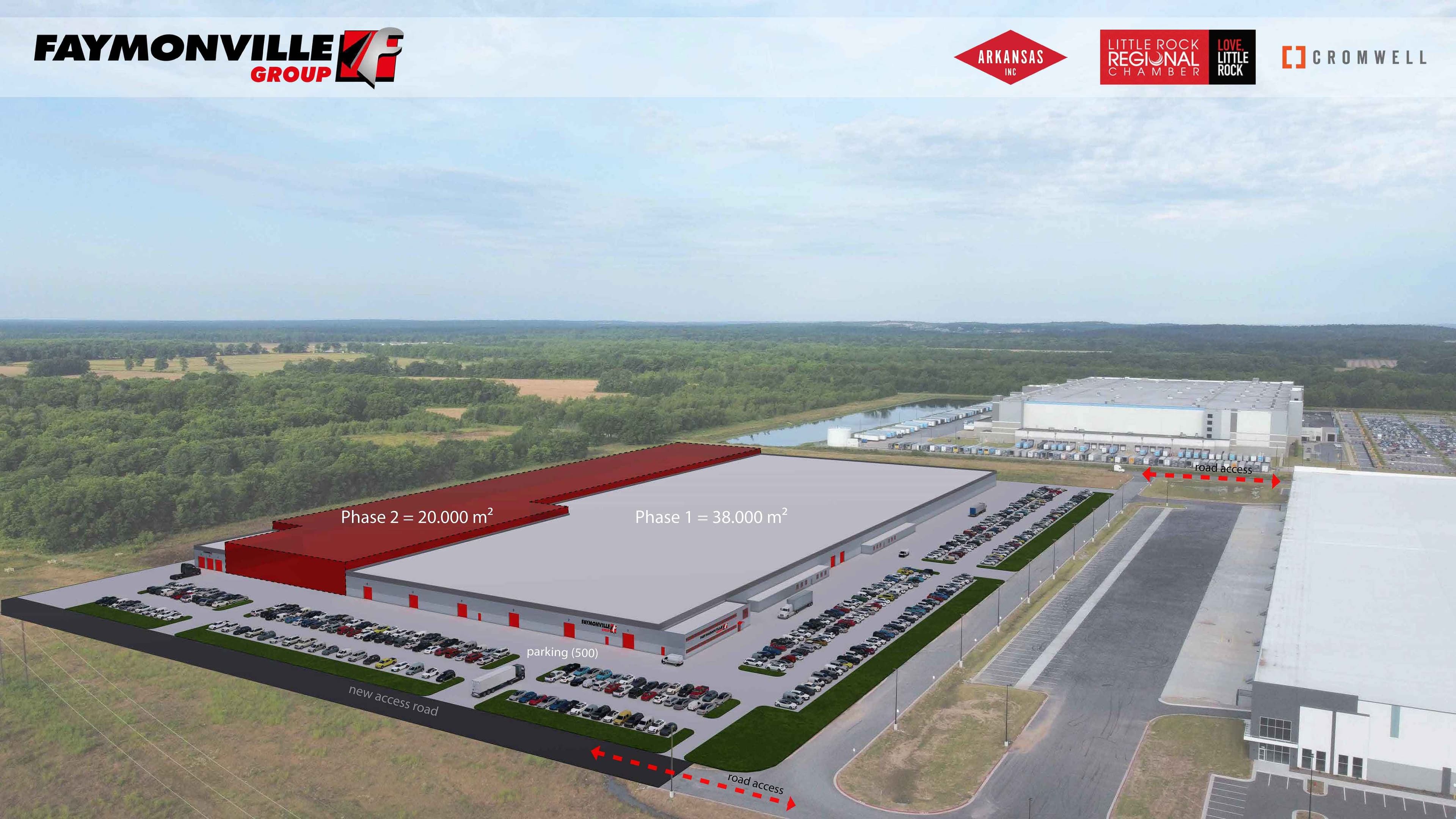 Faymonville Group Expands U.S. Operations with New Facility in Little Rock