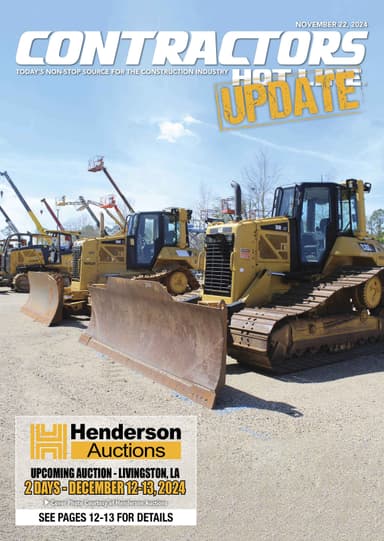 Contractors Hot Line - November 22, 2024