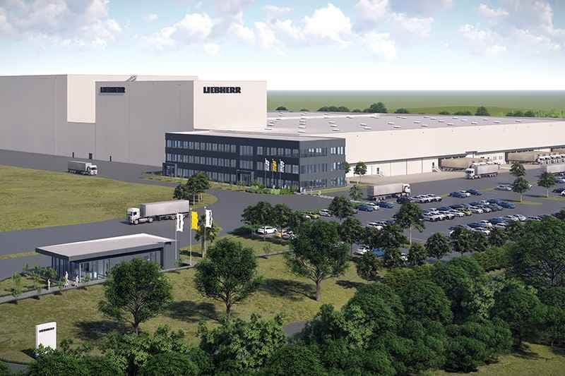  Liebherr Begins Construction on Advanced Logistics Center in Tupelo, Mississippi