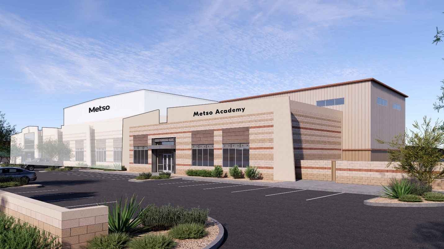 Metso Begins Expansion of Arizona Service Center and Training Facility