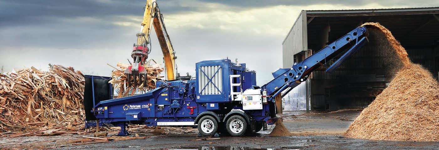 Peterson Introduces The 1700D Horizontal Grinder