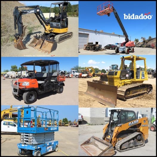 Bidadoo ... End of Season Blowout! Hundreds of machines selling now. Sign up for reminders and never miss an auction!