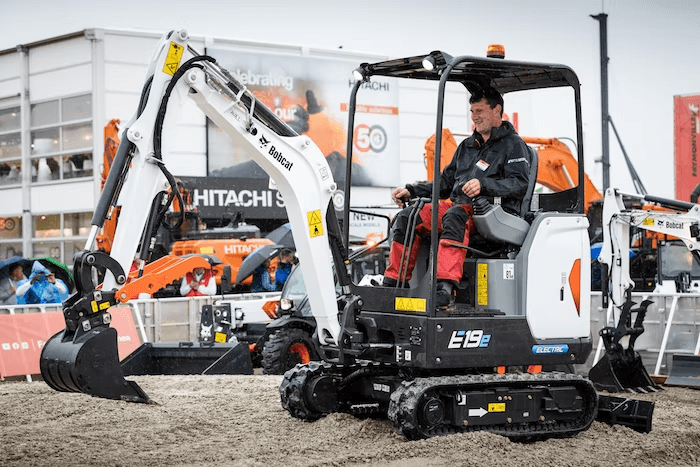 Bobcat Launches 2-Ton 19e Electric Excavator at Bauma