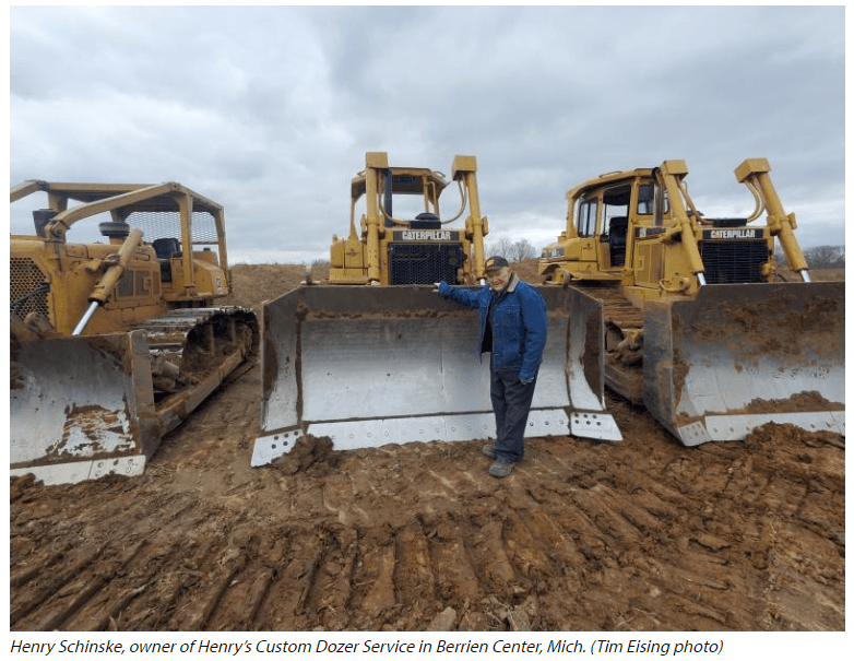 Dozer Operator Henry Schinske Has No Plans to Retire