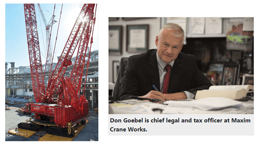 The evolution of Maxim Crane Works