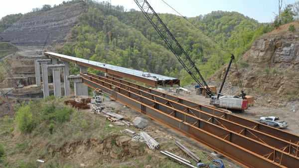 Kentucky's Tallest Bridge Under Construction in Pike County