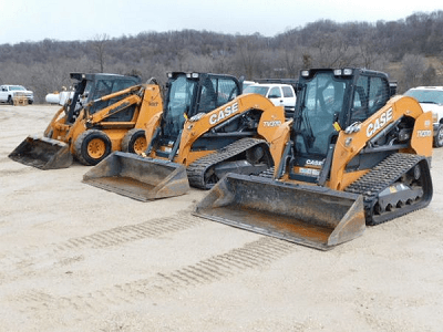 Large Multi-Ring Construction Equipment Auction with Live and Online Bidding