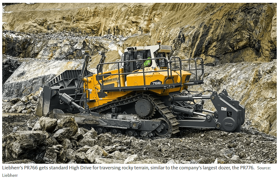 Liebherr Unleashes New 60-Ton PR766 Dozer in U.S.