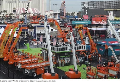 Over 1,000 Exhibitors Set for World of Concrete 2023