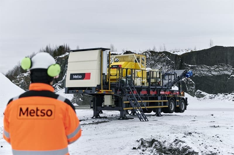 Metso Introduces Nordwheeler Portable Crusher for Manufactured Sand Production