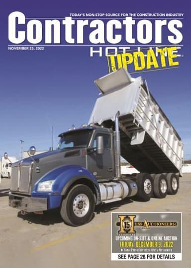 Contractors Hot Line - November 25, 2022